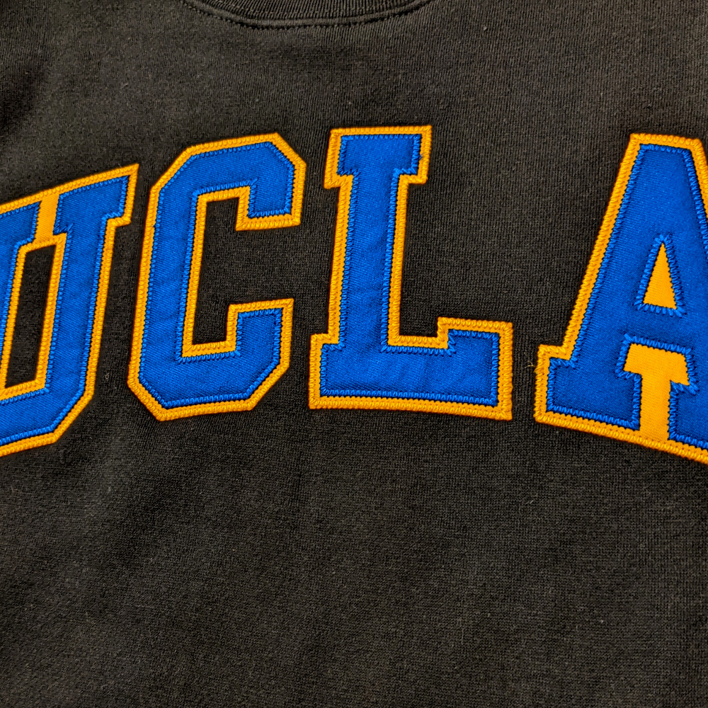 E5 Sport UCLA Bruins Seal Vintage Crew Neck Navy