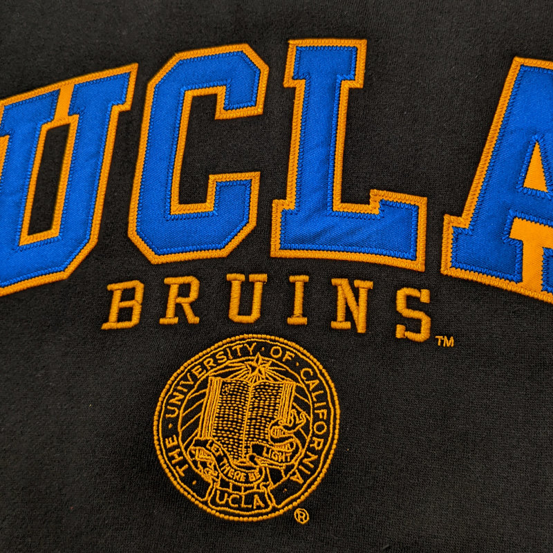 E5 Sport UCLA Bruins Seal Vintage Crew Neck Black