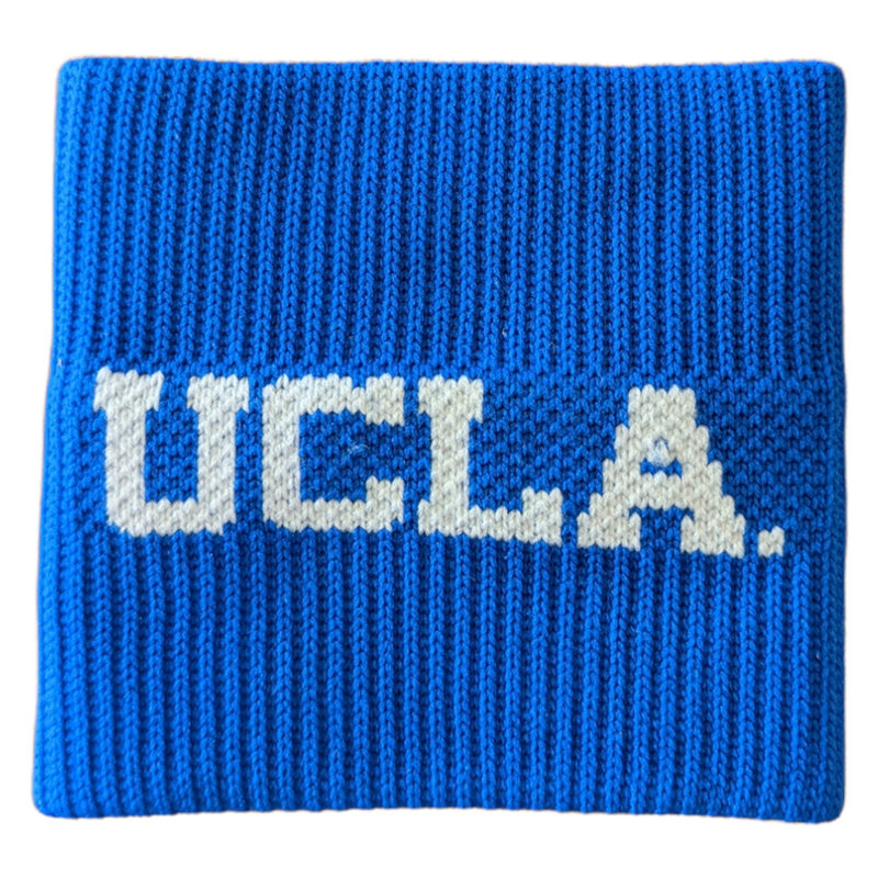 Twin City Knitting Co, inc UCLA block Solid Wristband Royal