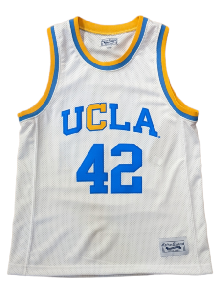 Men's Original Retro Brand Russell Westbrook Blue UCLA Bruins Alumni  Basketball Jersey