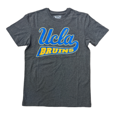 E5 Sport UCLA Bruins Classic Logo Charcoal Heather Tee