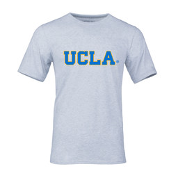 Russell Athletic UCLA Block Youth Ash Oxford Tee