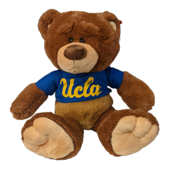 Mascot Factory UCLA Script Fuzzy Wuzzy Brown Bear