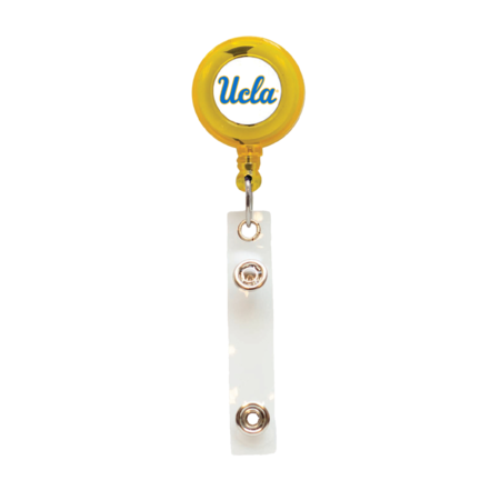 Jardine Associates UCLA Script Translucent Retractable Reel Gold