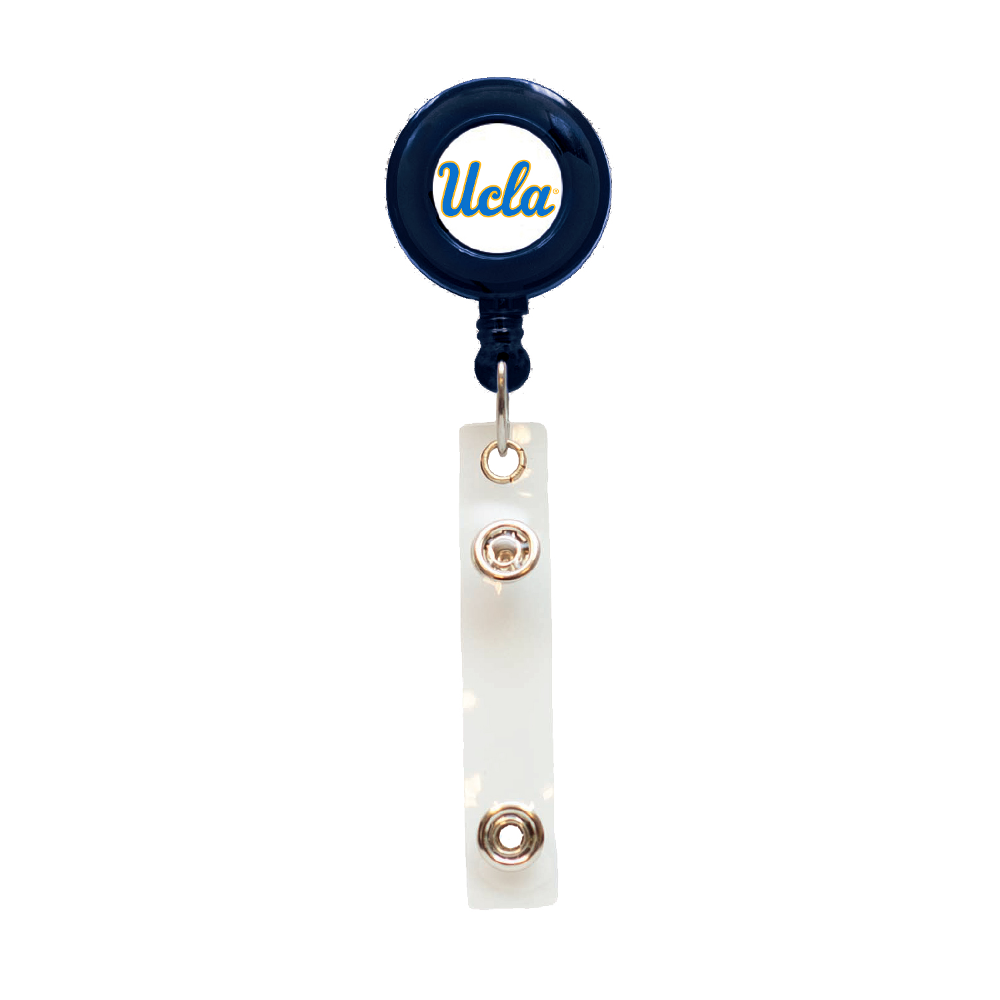 Jardine Associates UCLA Script Translucent Retractable Reel Navy