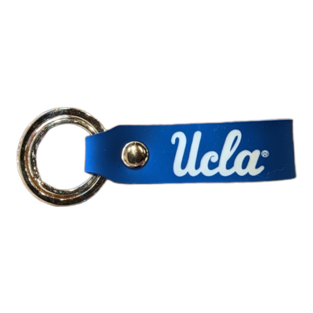 RICO UCLA Script Silicon Keychian Strap