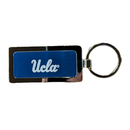 RICO UCLA Script Laser Engraved Double Sided Keychain