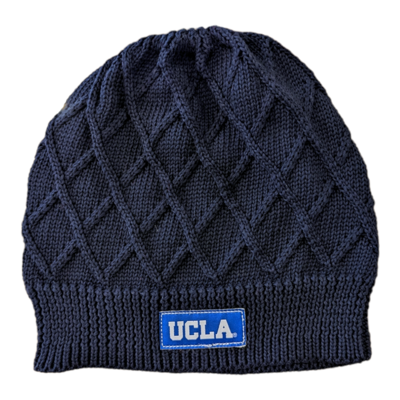 The Game UCLA Block Knit Navy Beanie