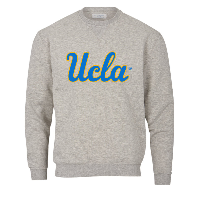 Boxercraft UCLA Script Fleece Crew Oxford