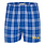 Boxercraft UCLA Mens Flannel Boxer Royal Short