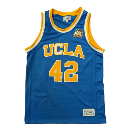 Retro Brand UCLA Blue  Basketball Jersey #42 Love Final Four 2008