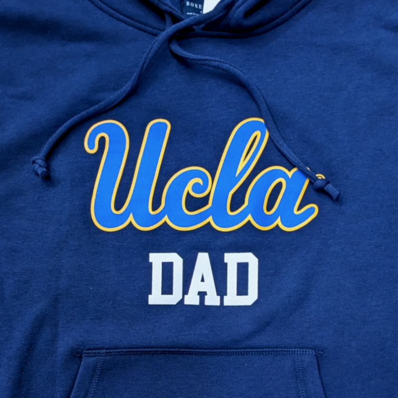 Boxercraft UCLA Dad Fleece Navy Hood