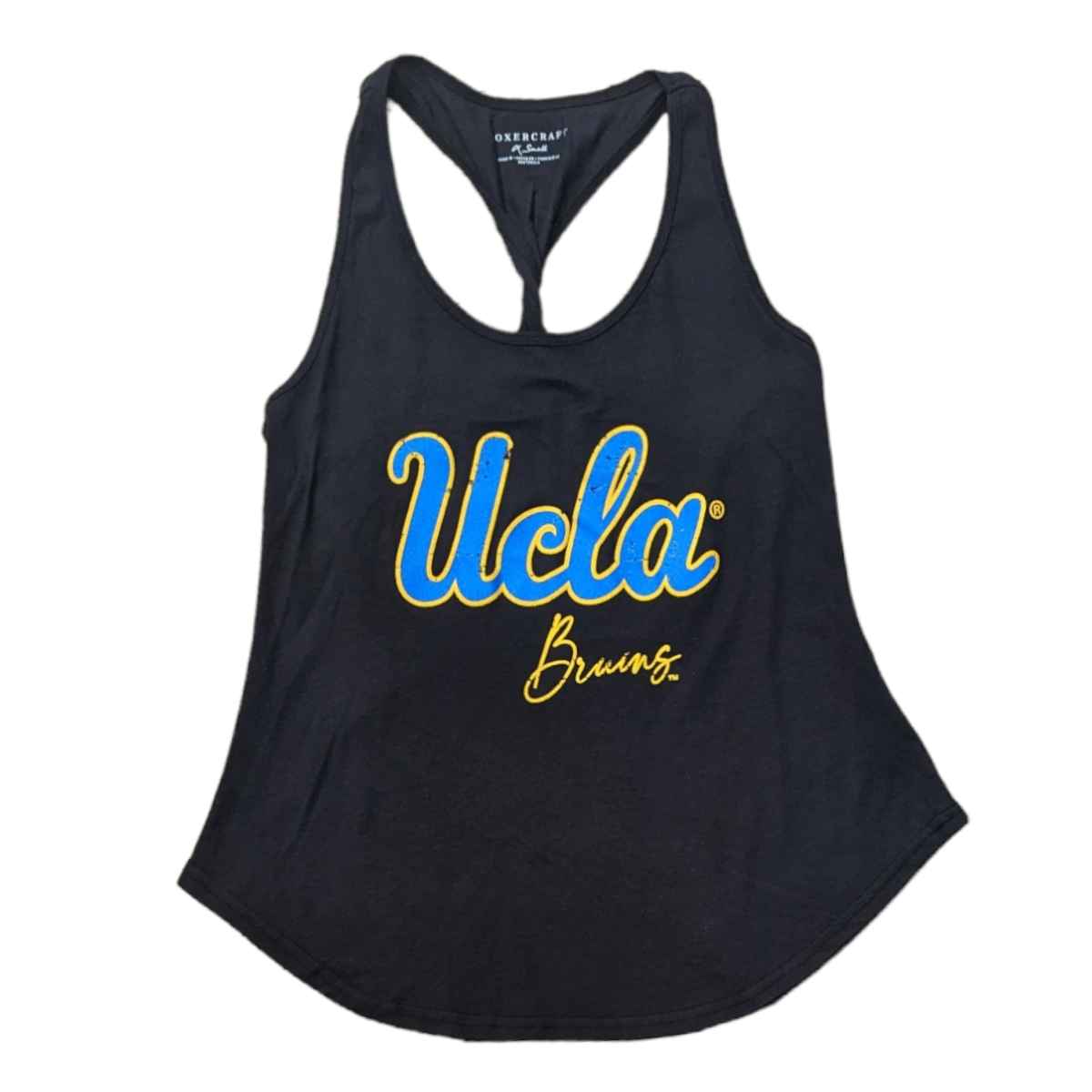 Boxercraft UCLA Bruins Ladies Twistback Tank Black