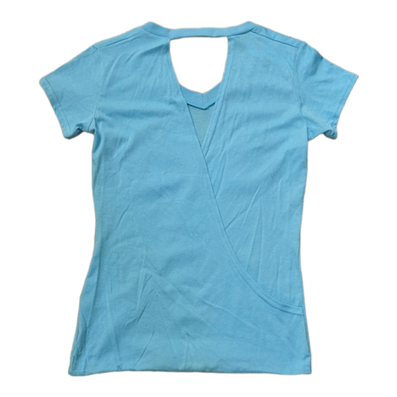 Boxercraft UCLA Script Bella Crossback Tee Blue