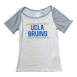 Boxercraft UCLA Ladies Care Free Tee White