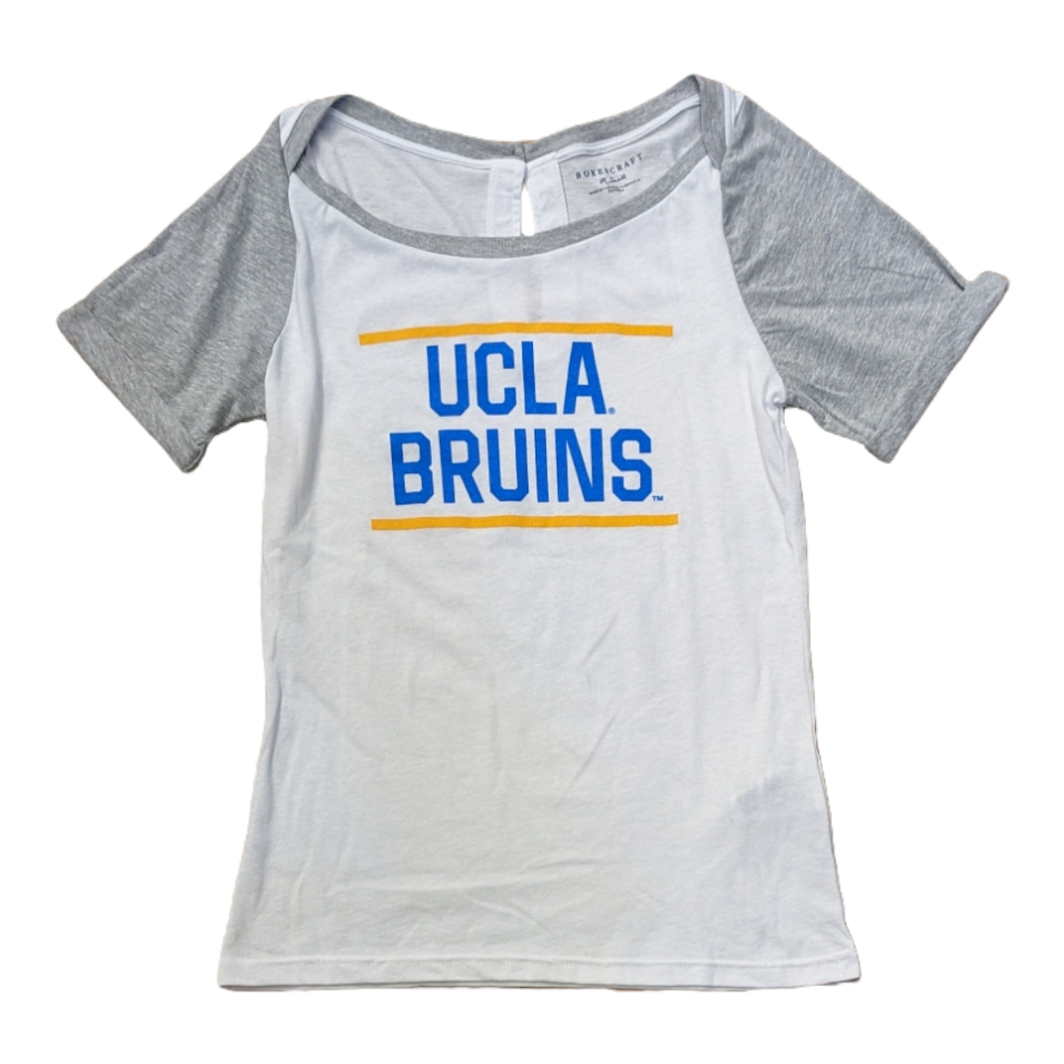 Boxercraft UCLA Ladies Care Free Tee White