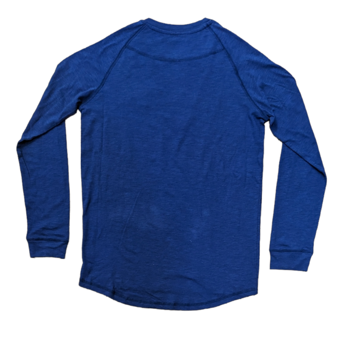 Boxercraft UCLA Henley Long Sleeve Men Navy Tee
