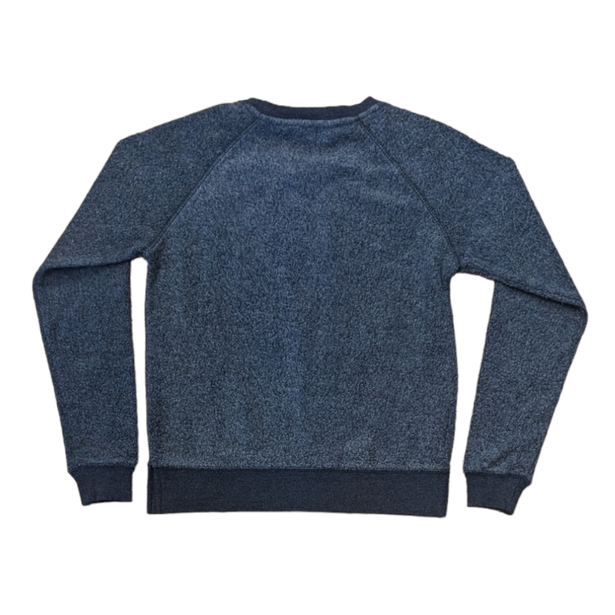 Boxercraft Ucla Script Embroidery Ladies Fleece Out Crew Navy