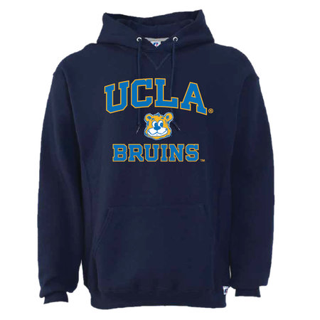 Russell Athletic UCLA Joe Bear Bruins Pullover Hoodie Navy