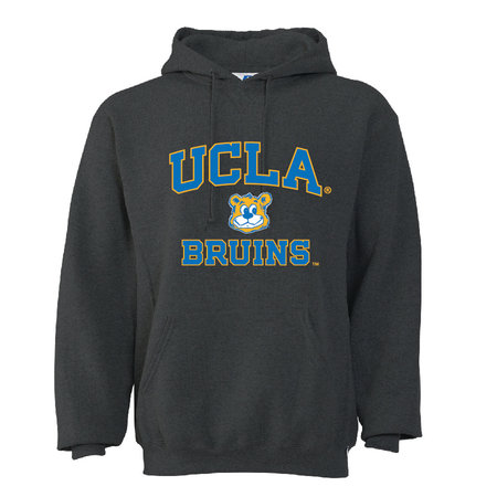 Russell Athletic UCLA Joe Bear Bruins Pullover Hoodie Charcoal