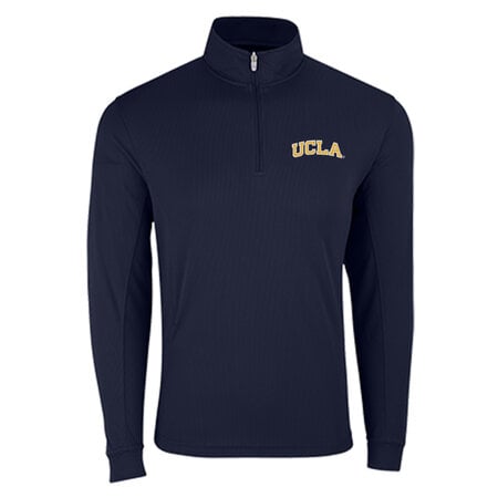 Vantage UCLA Block Mesh 1/4 Zip Tech Pullover