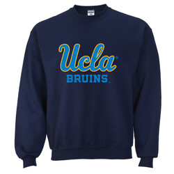 Russell Athletic UCLA Bruins Fleece Crew Navy