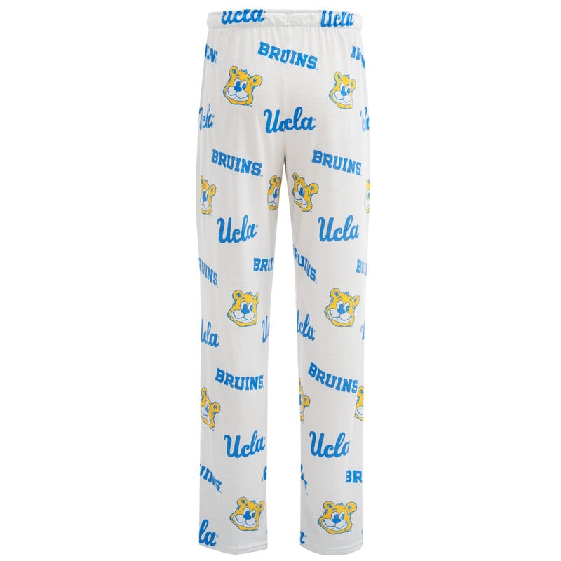 UCLA Multiple Team Logo Pajama White Pant Campus Store