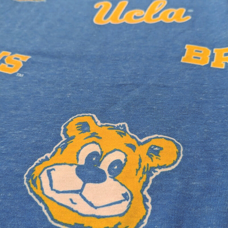 Boxercraft UCLA Multiple Team Logo Pajama Long Sleeve Blue Tee