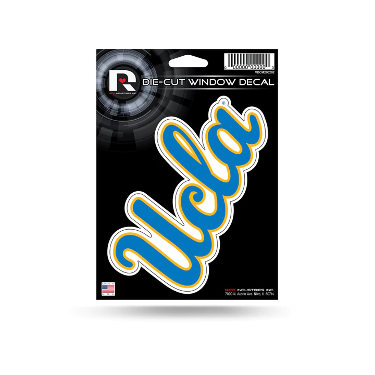 RICO UCLA Script Medium Die Cut Decal