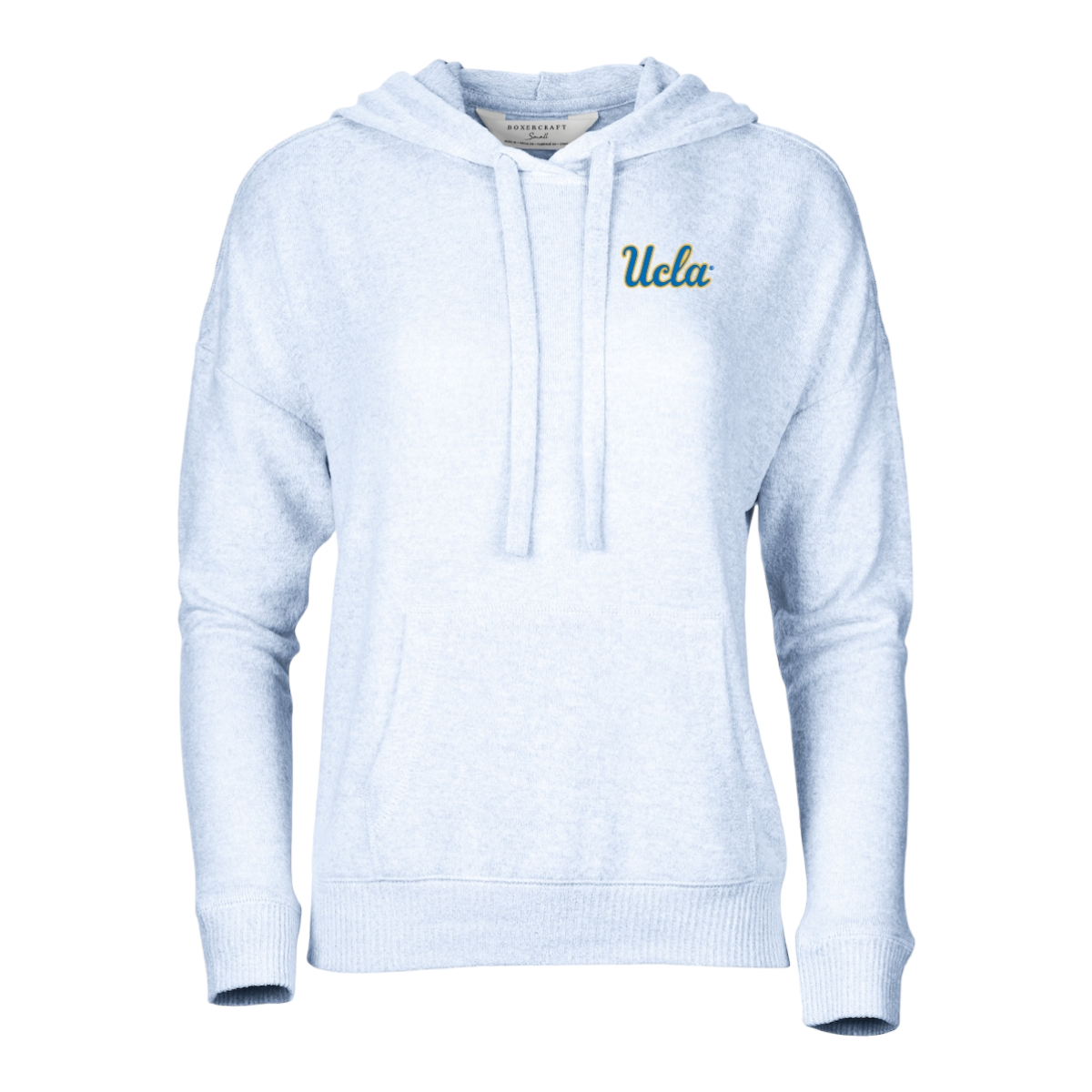 Boxercraft UCLA Script Cuddle Soft Hood Sky Blue