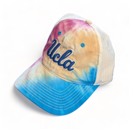 The Game UCLA Script Tie Dye Soft Trucker Pastel Hat