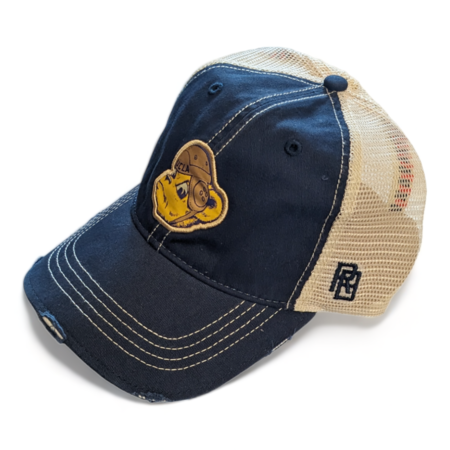 Retro Brand UCLA Bruins Distressed Trucker Navy Hat