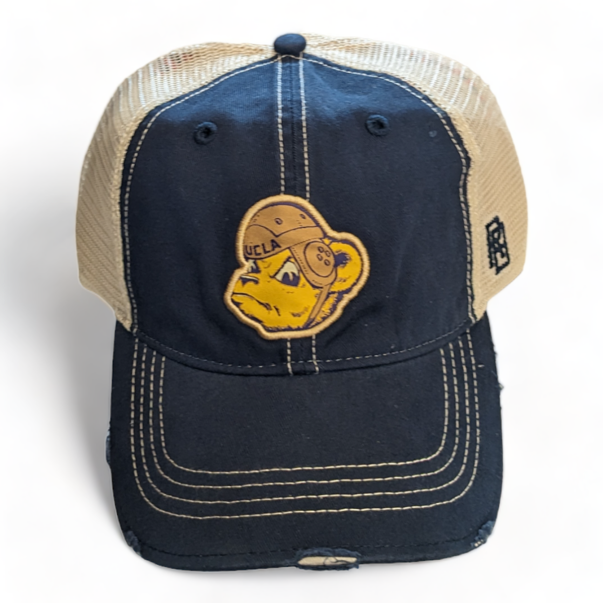 Retro Brand UCLA Bruins Distressed Trucker Navy Hat