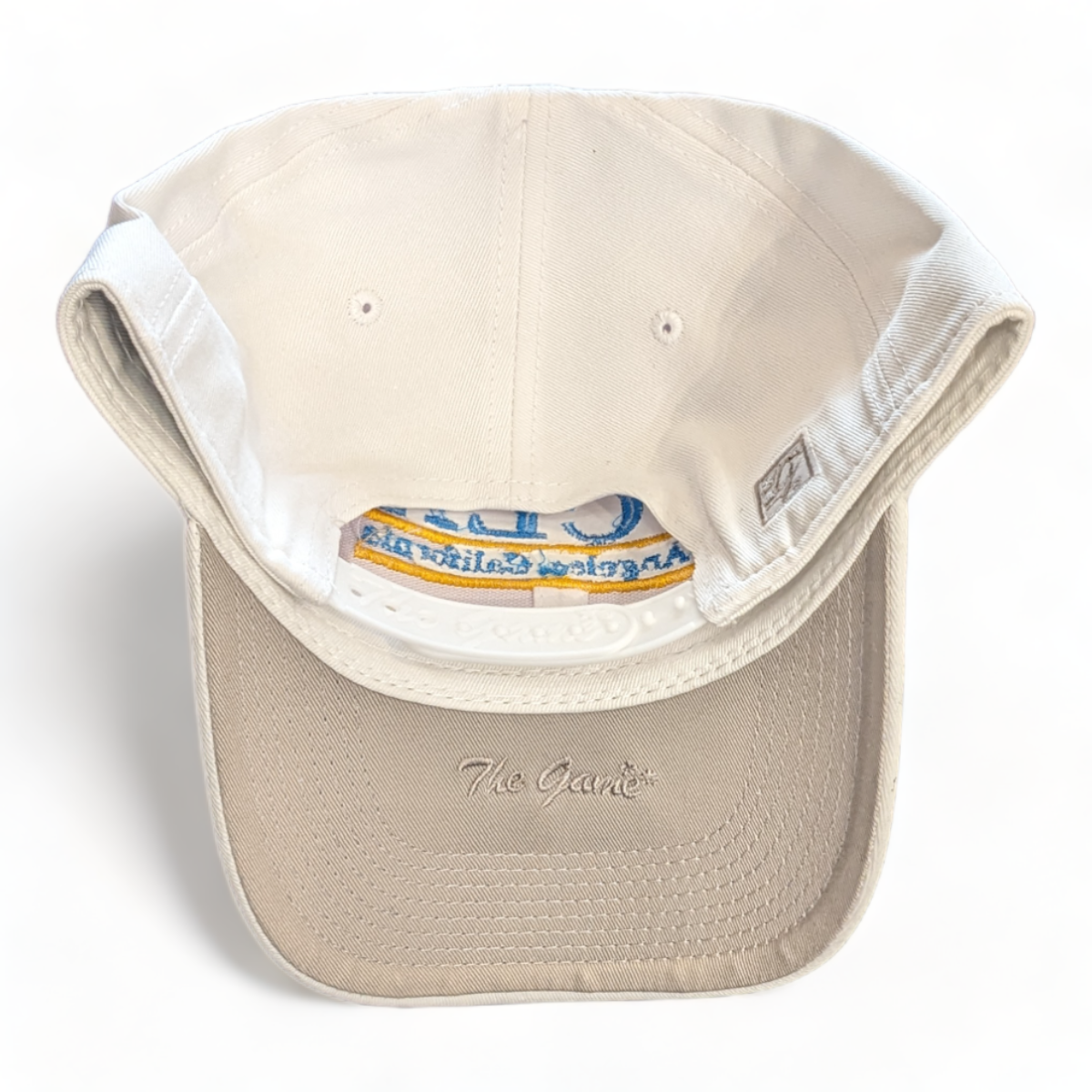 The Game UCLA University White Twill Snapback