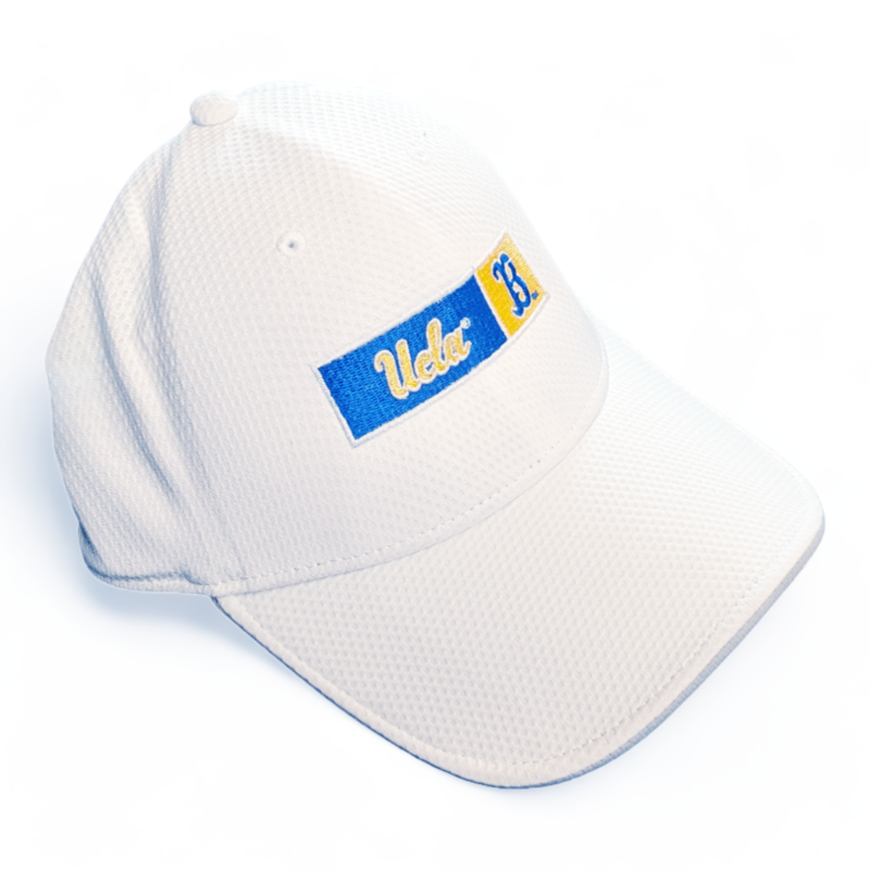 The Game UCLA B One Touch White Cap