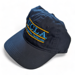 The Game UCLA University Ultra Velcro Backstrap Cap Navy