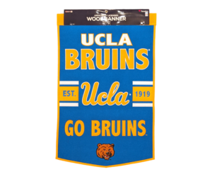 UCLA Bruins Gartenflagge - Doppelseitige University Of California Los Angeles Flagge Aus 100% Polyester