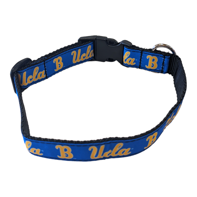 ALL STAR DOGS UCLA Script B Thick Collar Small 8-14