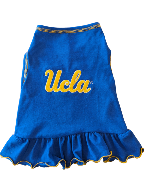 ALL STAR DOGS UCLA Script Dog Cheerleader Dress