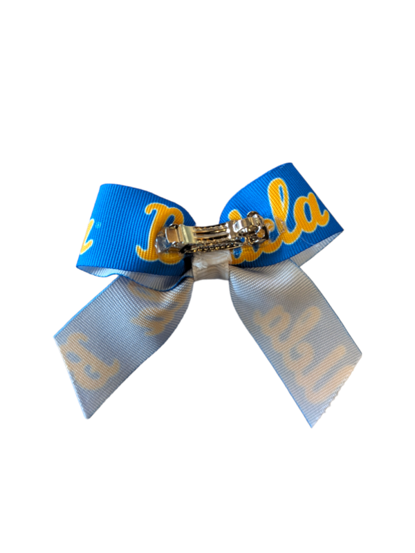 ALL STAR DOGS UCLA Script Dog Hair Bow