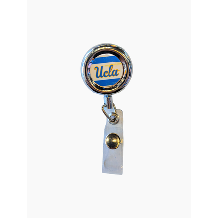 MCM Brands UCLA Script Metallic Badge Holder