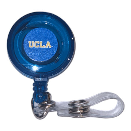 UCLA Retractable Badge Holder Blue - Campus Store