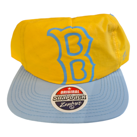 UCLA CUSTOM NYLON BLUE AND YELLOW SNAP BACK