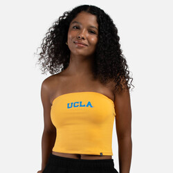 HYPE AND VICE UCLA Arch Tube Top Gold
