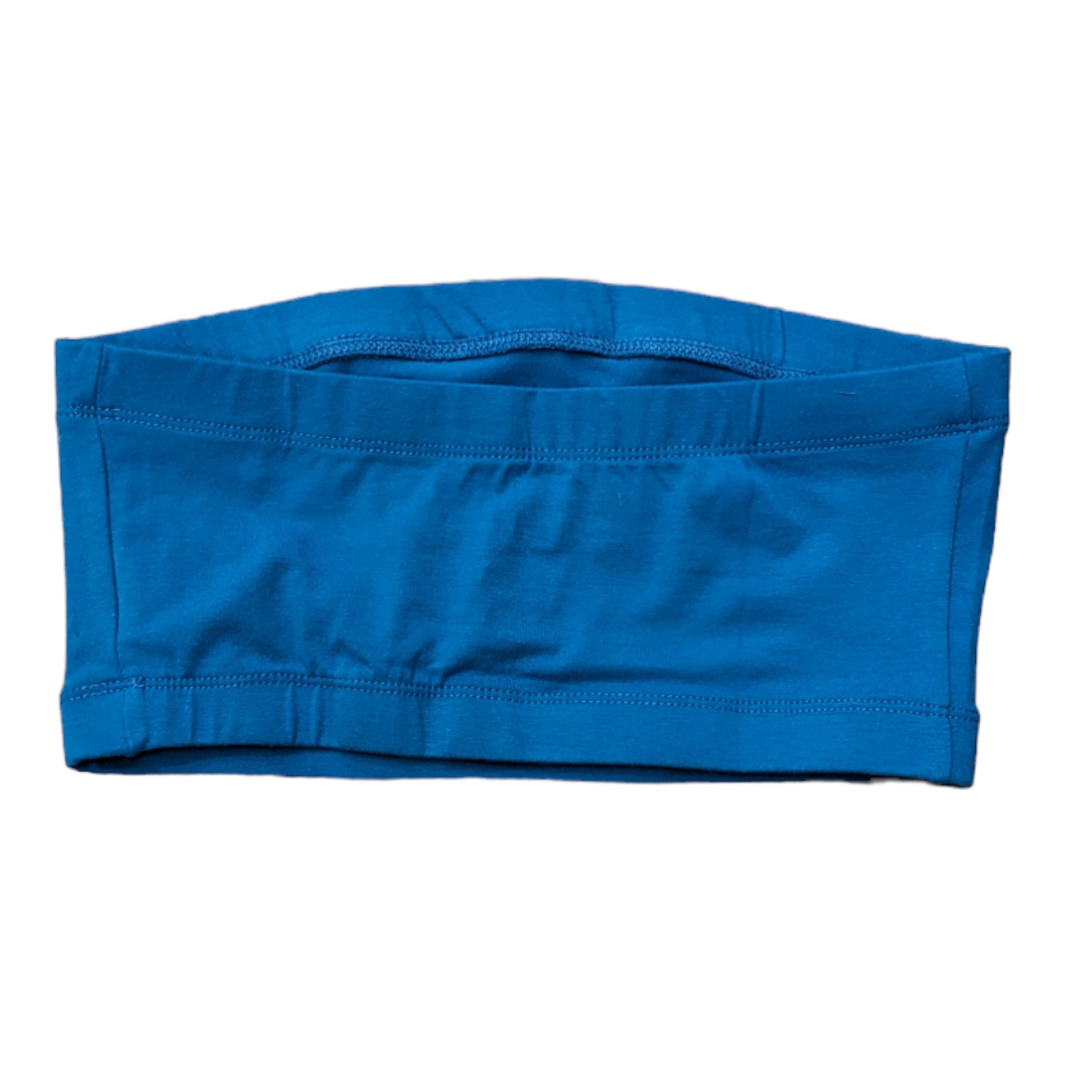 HYPE AND VICE UCLA Script Bandeau Top Blue