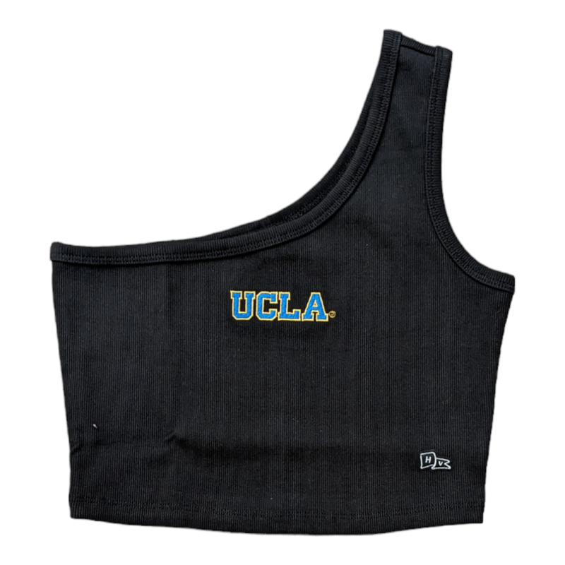 HYPE AND VICE UCLA Block Senior Top Black