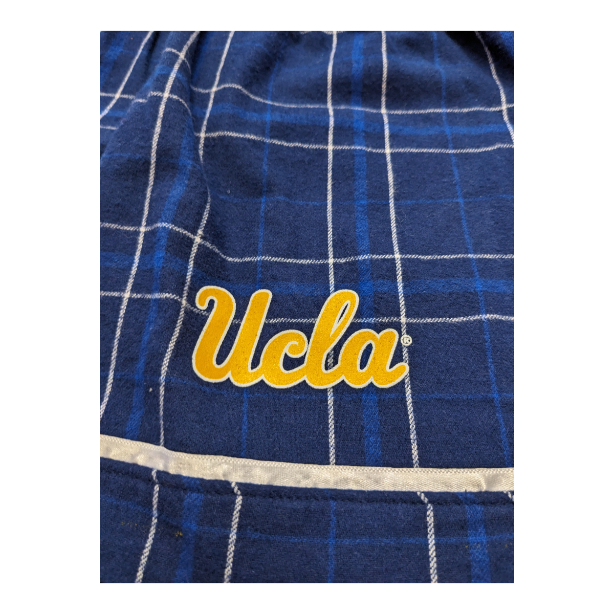 UCLA Script Ladies Sweetheart Sports Bra Navy - Campus Store