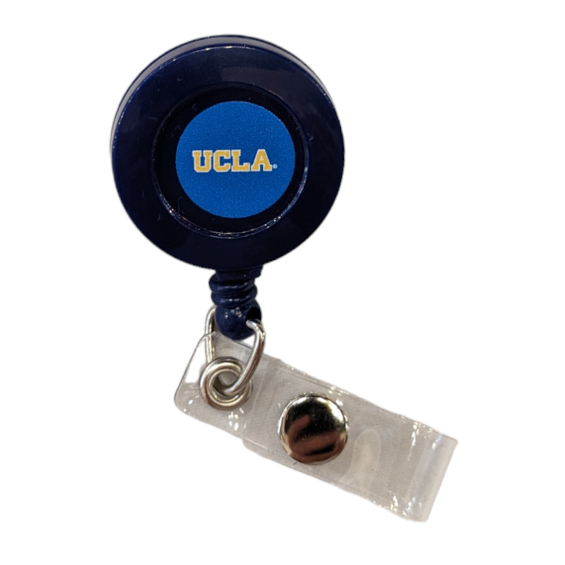 UCLA Retractable Badge Holder Blue - Campus Store