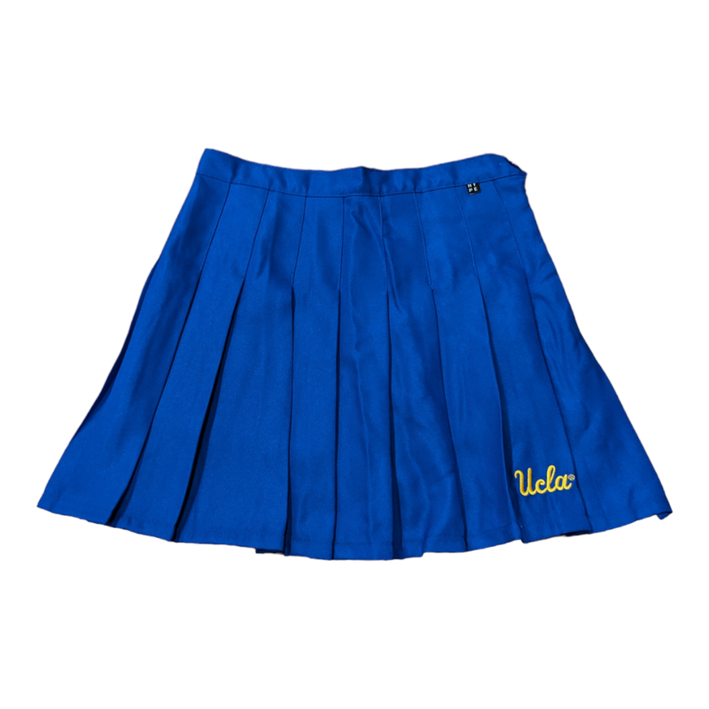 HYPE AND VICE UCLA Script Tennis Skirt Royal Blue