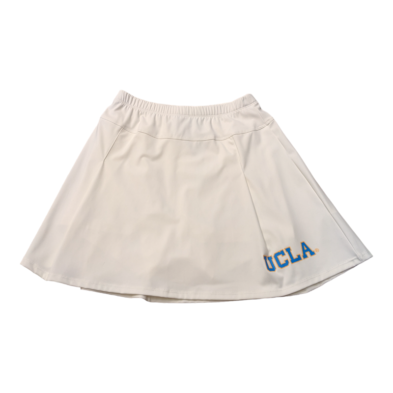 HYPE AND VICE UCLA Athletic Skort White